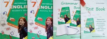 Підручник "English 7. Kids Online" НУШ для 7 класу 2024+Зошит з граматики+збірник тестів+Робочий зошит, 978-617-609-145-5,978-617-609-141-7 17691 фото