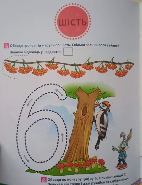 Школа Кролика Добрика. Вчимося рахувати до 10 13734 фото