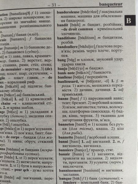Французько-український українсько-французький словник: 100 000 слів 13415 фото