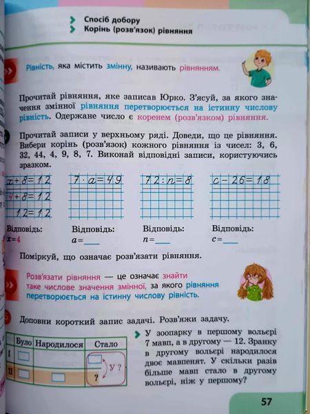 НУШ 3 кл. Математика Навчальний посібник.Ч.1 (у 3-х ч.) Скворцова С.О., Онопрієнко О.В. + додаток Працюю самостійно 26136 фото